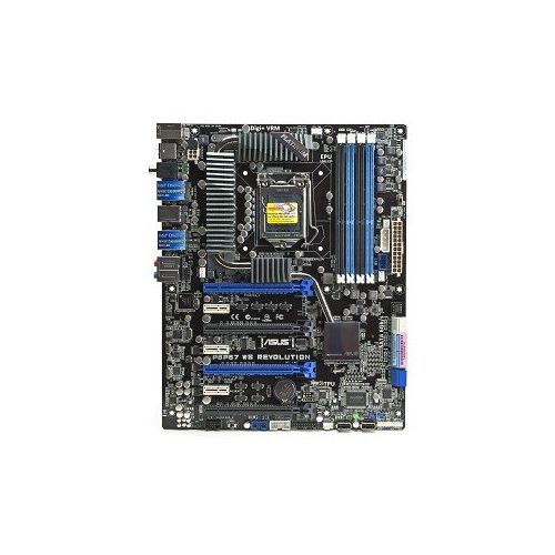 아수스 ASUS P8P67 WS Revolution Intel P67 SLI/CrossFireX Socket 1155 ATX Motherboard w/Audio, Dual Gigabit LAN, & RAID