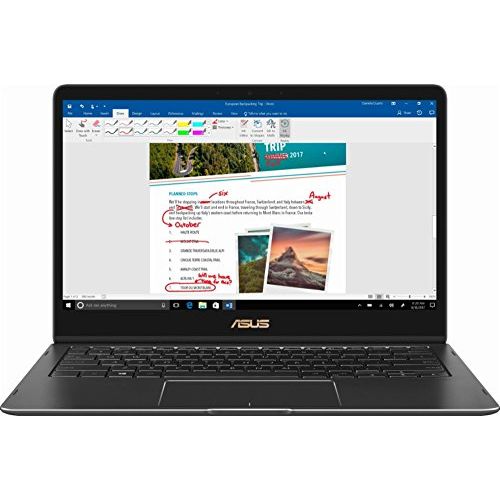 아수스 ASUS 13.3? 2 in 1 Full HD IPS Touch Screen Ultrabook, Intel i7 7500U, 16GB DDR4 RAM, 512GB SSD, HDMI, Bluetooth, 802.11ac, Fingerprint Reader, Backlit Keyboard, Light and Thin Wind