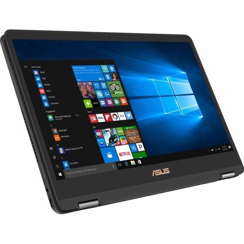 아수스 ASUS 13.3? 2 in 1 Full HD IPS Touch Screen Ultrabook, Intel i7 7500U, 16GB DDR4 RAM, 512GB SSD, HDMI, Bluetooth, 802.11ac, Fingerprint Reader, Backlit Keyboard, Light and Thin Wind