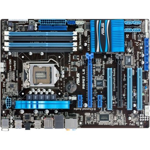 아수스 ASUS P8P67 LE (REV 3.0) Intel P67 ATX Motherboard + Intel Core i5 2500 3.3GHz (3.7GHz) CPU