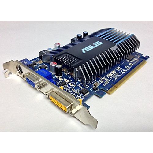 아수스 ASUS EN8400GS SILENT/HTP/512M GeForce 8400 GS 512MB 64 bit GDDR2 PCI Express x16 HDCP Ready Video Card