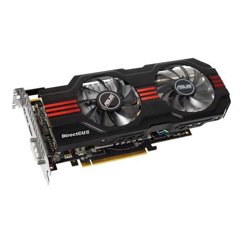 아수스 ASUS HD7850 DC2 2GD5 Radeon 2GB DDR5 VGA/DVI/HDMI/DisplayPort GPU Tweak Utilities PCI Express 3.0 Graphics Card HD7850 DC2 2GD5