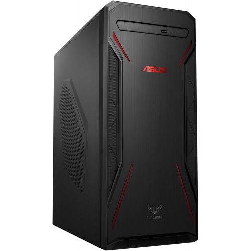 아수스 ASUS TUF Gaming FX10 Desktop PC, Intel Core i5 8400 Processor, GeForce GTX 1050 Graphics, 8GB 2666MHz RAM, 1TB HDD, DVD RW Drive, 802.11ac Wi Fi, Windows 10 FX10CP DH551