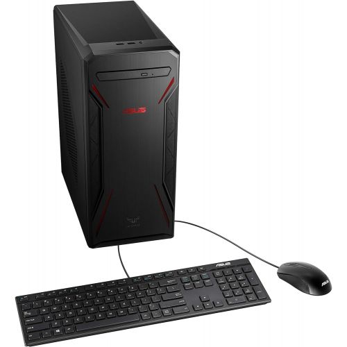 아수스 ASUS TUF Gaming FX10 Desktop PC, Intel Core i5 8400 Processor, GeForce GTX 1050 Graphics, 8GB 2666MHz RAM, 1TB HDD, DVD RW Drive, 802.11ac Wi Fi, Windows 10 FX10CP DH551