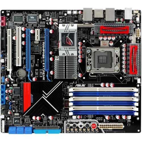 아수스 ASUS Rampage II Extreme LGA1366 Intel X58 DDR3 1600 ATX Motherboard