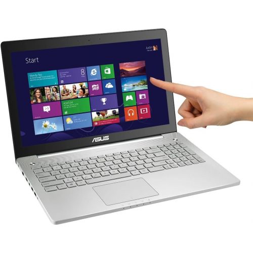 아수스 ASUS N550JK DS71T 15.6 Inch IPS Touchscreen Laptop with 500GB Pro Performance SSD & 8GB RAM