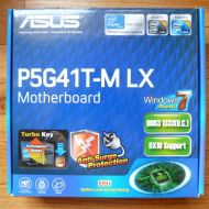 ASUS Core 2 Quad/Intel G41/DDR3/A&V&GbE/Micro ATX Motherboard s P5G41T M LX