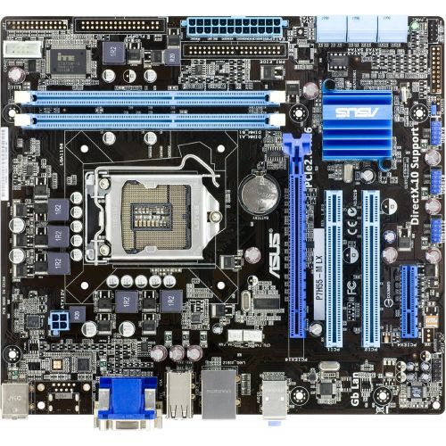 아수스 Asus P7H55 M LX Socket 1156/ Intel H55/ DDR3/ A&GbE/Micro ATX Motherboards