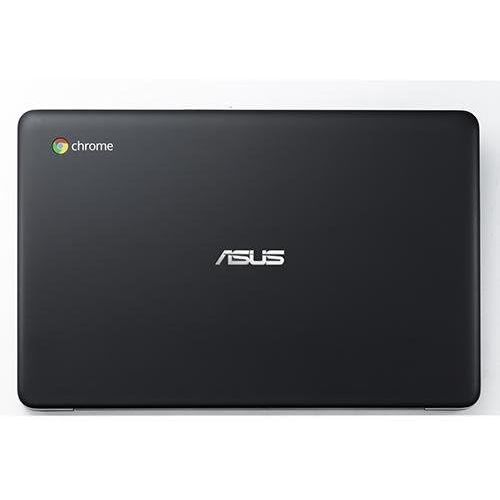 아수스 ASUS C200 Chromebook 11.6 Inch (Intel Celeron, 2 GB, 16GB SSD, Black/Silver)