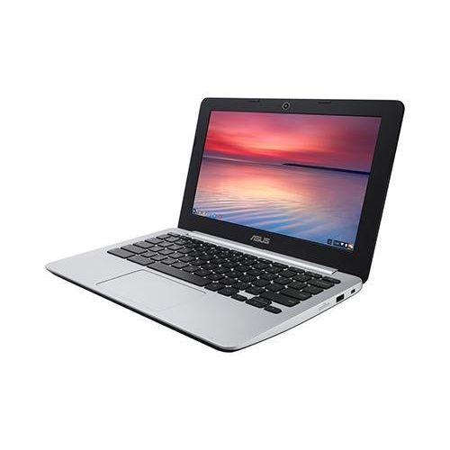 아수스 ASUS C200 Chromebook 11.6 Inch (Intel Celeron, 2 GB, 16GB SSD, Black/Silver)