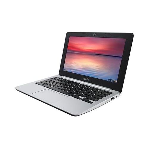 아수스 ASUS C200 Chromebook 11.6 Inch (Intel Celeron, 2 GB, 16GB SSD, Black/Silver)