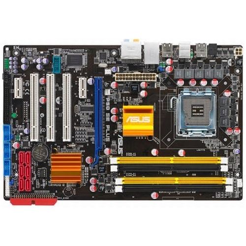 아수스 Asus P5Q SE Plus Core 2 Quad/Intel P45/ FSB 1600/ DDR2 1200/ A&GbE/ATX Motherboard