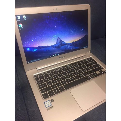 아수스 2016 ASUS 13.3 inch ZenBook Full HD 1920 x 1080 Laptop PC, Intel Core i7 6500U 2.5GHz, 8GB DDR4 RAM, 256GB SSD, Backlit Keyboard, Bluetooth, Windows 10