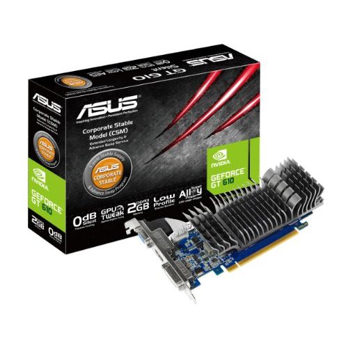 아수스 ASUS Corporate Stable Model 2 GB Graphics Cards GT610 2GD3 CSM