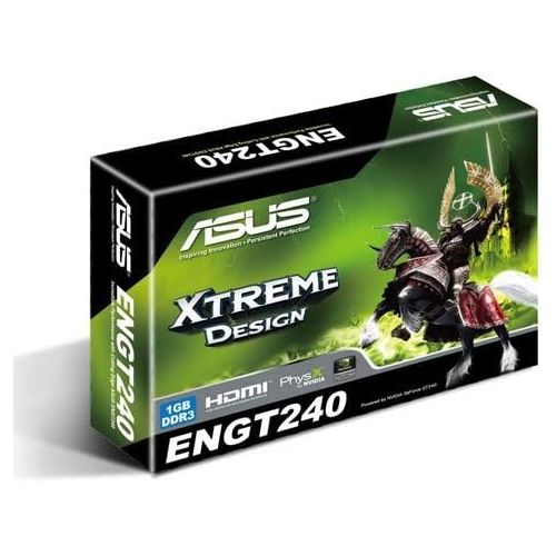 아수스 ASUS GeForce GT 240 DirectX 10.1 ENGT240/DI/1GD3/A 1GB 128 Bit DDR3 PCI Express 2.0 x16 HDCP Ready Video Card