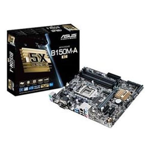 아수스 Asus Motherboard B150M A/M.2 Core i7/i5/i3 S1151 B150 DDR4 PCI Express SATA USB micro ATX Retail