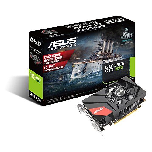 아수스 ASUS GeForce GTX 950 2GB Mini Graphic Card Mini GTX950 2G