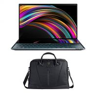 ASUS ZenBook Pro Duo UX581GV XB74T 15.6” 4K UHD NanoEdge Bezel Touch, Intel Core i7 9750H, 16GB RAM, 1TB PCIe SSD, GeForce RTX 2060, Windows 10 Pro (Core i7 9750H + Lambo Bag)