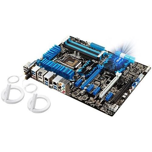 아수스 ASUS P8Z77 V DELUXE LGA 1155 Intel Z77 HDMI SATA 6Gb/s USB 3.0 ATX Intel Motherboard