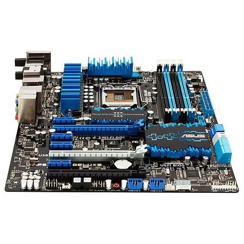 아수스 ASUS P8Z77 V DELUXE LGA 1155 Intel Z77 HDMI SATA 6Gb/s USB 3.0 ATX Intel Motherboard