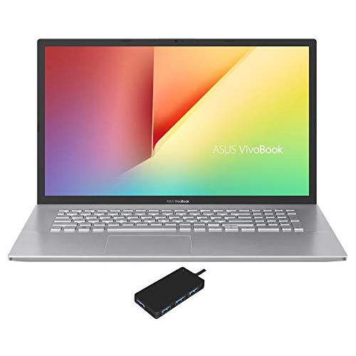 아수스 ASUS VivoBook X712DA Home and Business Laptop (AMD Ryzen 7 3700U 4 Core, 12GB RAM, 1TB m.2 SATA SSD, AMD RX Vega 10, 17.3 Full HD (1920x1080), WiFi, Bluetooth, Webcam, Win 10 Home)