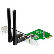 ASUS(PCE N15) maximum performance Wireless N Network Adapter ( 300Mbps Transmit / 300Mbps Receive) with PCI E interface, Include Full Height and Low Profile bracket, WPS button Sup