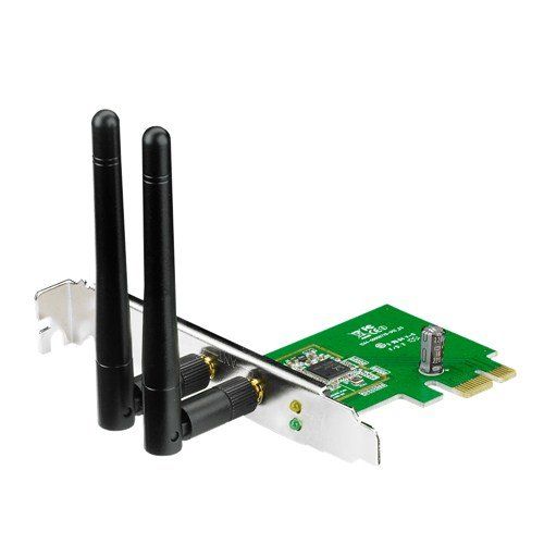아수스 Asus network products Asus PCE N15 Wireless PCI E card 802.11n, 300Mbps (2T2R)