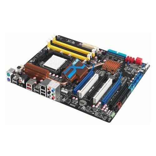 아수스 Asus M4A79 Deluxe Socket AM2+ AM3/ AMD 790FX/ Quad CrossFireX/A&GbE/ATX Motherboard