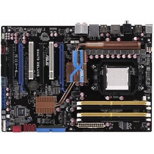 아수스 Asus M4A79 Deluxe Socket AM2+ AM3/ AMD 790FX/ Quad CrossFireX/A&GbE/ATX Motherboard