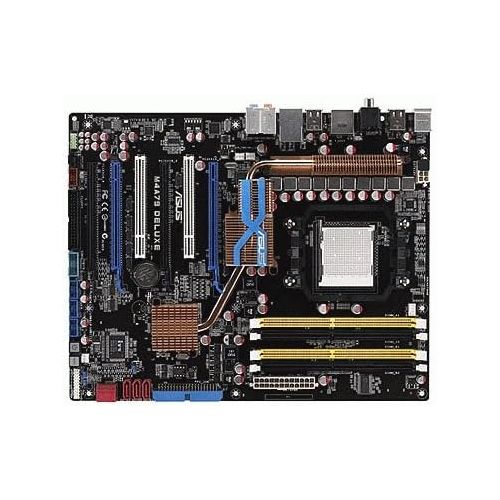 아수스 Asus M4A79 Deluxe Socket AM2+ AM3/ AMD 790FX/ Quad CrossFireX/A&GbE/ATX Motherboard