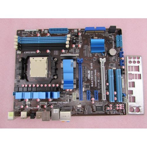 아수스 Asus M4A79XTD EVO REV 1.02G AMD Socket AM3 790X ATX Motherboard + I/O Plate