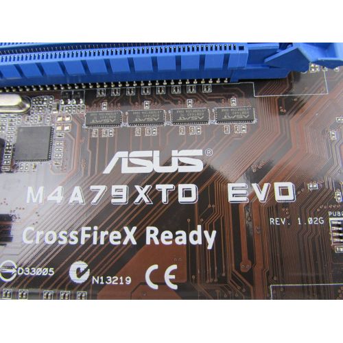아수스 Asus M4A79XTD EVO REV 1.02G AMD Socket AM3 790X ATX Motherboard + I/O Plate