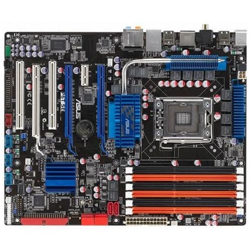 아수스 Asus P6T SE Core i7 / Intel X58/ DDR3/ CrossFireX/ A&GbE/ ATX Motherboard