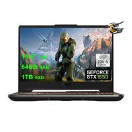 ASUS Flagship TUF Gaming F15 Laptop 15.6” FHD Display 10th Gen Intel Quad core i5 10300H (Beats i7 8750H) 64GB RAM 1TB SSD GeForce GTX 1650 4GB Backlit USB C Win10 + HDMI Cable