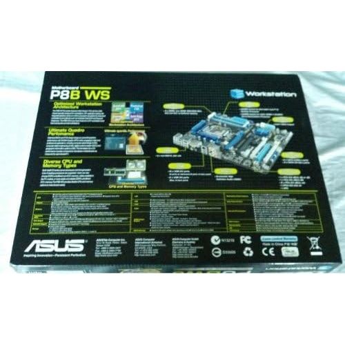 아수스 ASUS P8B WS LGA 1155 Intel C206 ATX Intel Xeon E3 Server/Workstation Motherboard