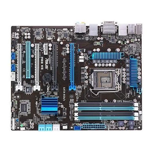 아수스 ASUS P8B WS LGA 1155 Intel C206 ATX Intel Xeon E3 Server/Workstation Motherboard