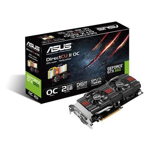 아수스 ASUS Graphic Cards GTX660 DC2O 2GD5