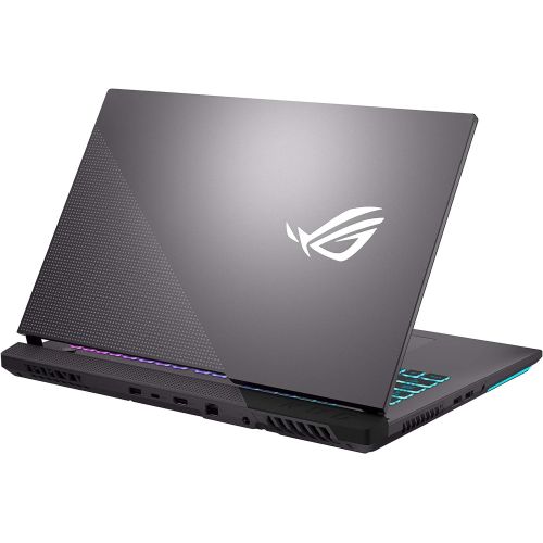 아수스 ASUS ROG Strix G17 (2021) Gaming Laptop, 17.3” 144Hz IPS Type FHD, NVIDIA GeForce RTX 3060, AMD Ryzen 9 5900HX, 16GB DDR4, 512GB PCIe NVMe SSD, RGB Keyboard, Windows 10, G713QM ES9