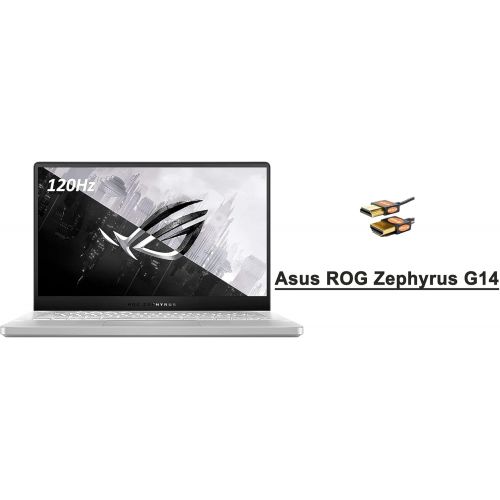 아수스 2020 Flagship Asus ROG Zephyrus G14 VR Ready Gaming Laptop 14 FHD 120Hz AMD 8 Core Ryzen 9 4900HS ( I7 10750H) 16GB RAM 1TB SSD RTX2060 Max Q 6GB Backlit Win10