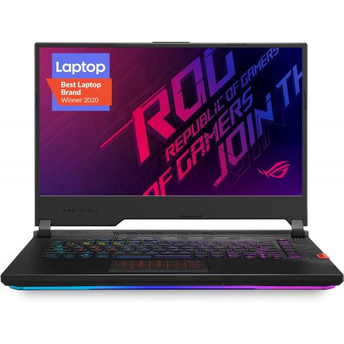 아수스 ASUS ROG Strix Scar 15 Gaming Laptop, 240Hz 15.6 FHD 3ms IPS, Intel Core i7 10875H CPU, NVIDIA GeForce RTX 2070 Super, 16GB DDR4, 1TB PCIe SSD, Per Key RGB, Wi Fi 6, Windows 10, G5