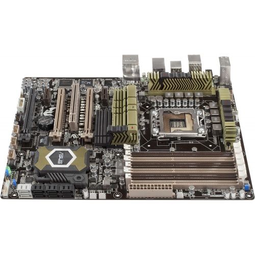 아수스 ASUS Socket 1366/Intel X58/Quad SLI & Quad CrossFireX/SATA3.0&USB3.0/A&GbE/ATX Motherboard s SABERTOOTH X58