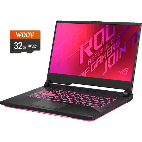 아수스 ASUS ROG Strix G15 15.6 FHD 144Hz Gaming Laptop ,10th Gen Intel Core i7 10750H 6 Core,NVIDIA_GeForce GTX 1650Ti 4GB, Windows 10, Electro Punk, 8GB RAM 512GB PCIe SSD