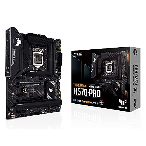 아수스 ASUS TUF GAMING H570 PRO WIFI Intel H570 LGA 1200 ATX Intel LGA 1200 socket: Ready for 11th and 10th Gen Intel Core processors