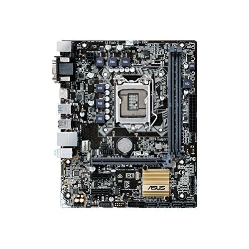 아수스 ASUS H110M A LGA 1151 Intel H110 HDMI SATA 6Gb/s USB 3.0 Micro ATX DDR4 Motherboard