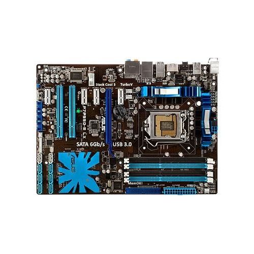 아수스 ASUS Socket 1156/Intel P55/SATA3&USB 3.0/A&GbE/ATX Motherboard s P7P55D E LX