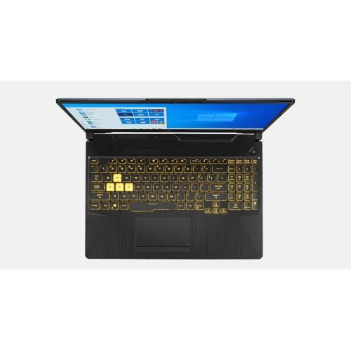 아수스 Asus TUF F15 15.6 144Hz FHD Gaming Laptop Intel Core i7 10870H NVIDIA GeForce GTX 1660 Ti 16GB DDR4 512GBSSD Backlit Keyboard Windows 10 Gray with Mouse Pad Bundled