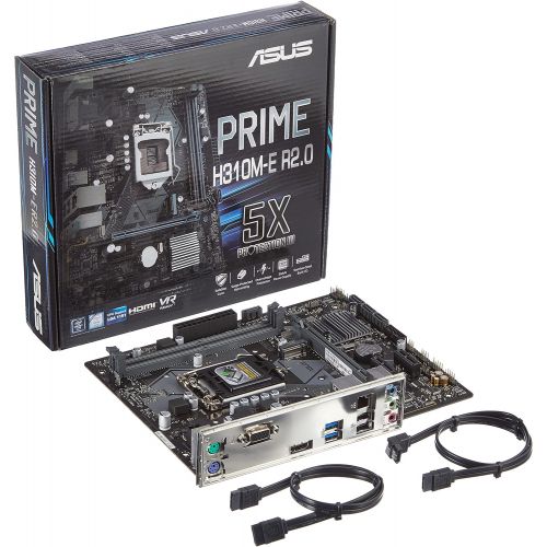 아수스 ASUS Prime H310M E R2.0 Micro ATX Intel H310 DDR4 SDRAM Motherboard