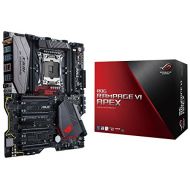 ASUS ROG Rampage VI APEX LGA2066 DDR4 M.2 X299 EATX Motherboard with Onboard AC Wi Fi and USB 3.1