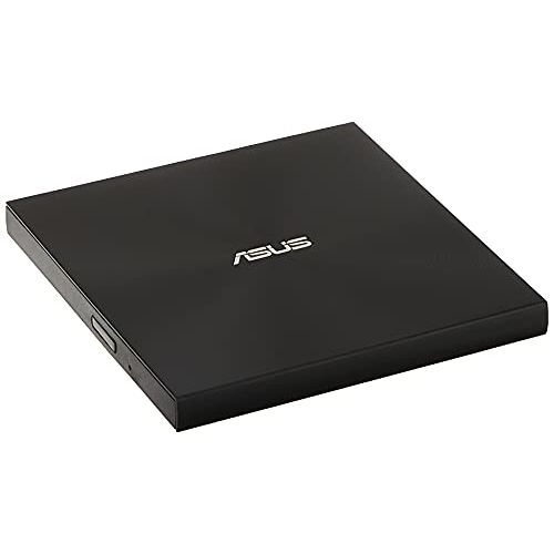 아수스 ASUS ZenDrive Ultra Slim USB 2.0 External 8X DVD Optical Drive +/ RW with M Disc Support for Windows and Mac and Nero BackItUp for Android Devices (SDRW 08U7M U/BLK/G/AS),Black