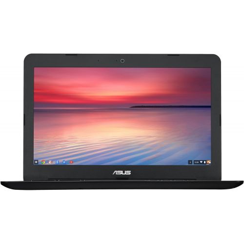 아수스 ASUS Chromebook 13.3 Inch HD with Gigabit WiFi, 16GB Storage & 4GB RAM (Black)